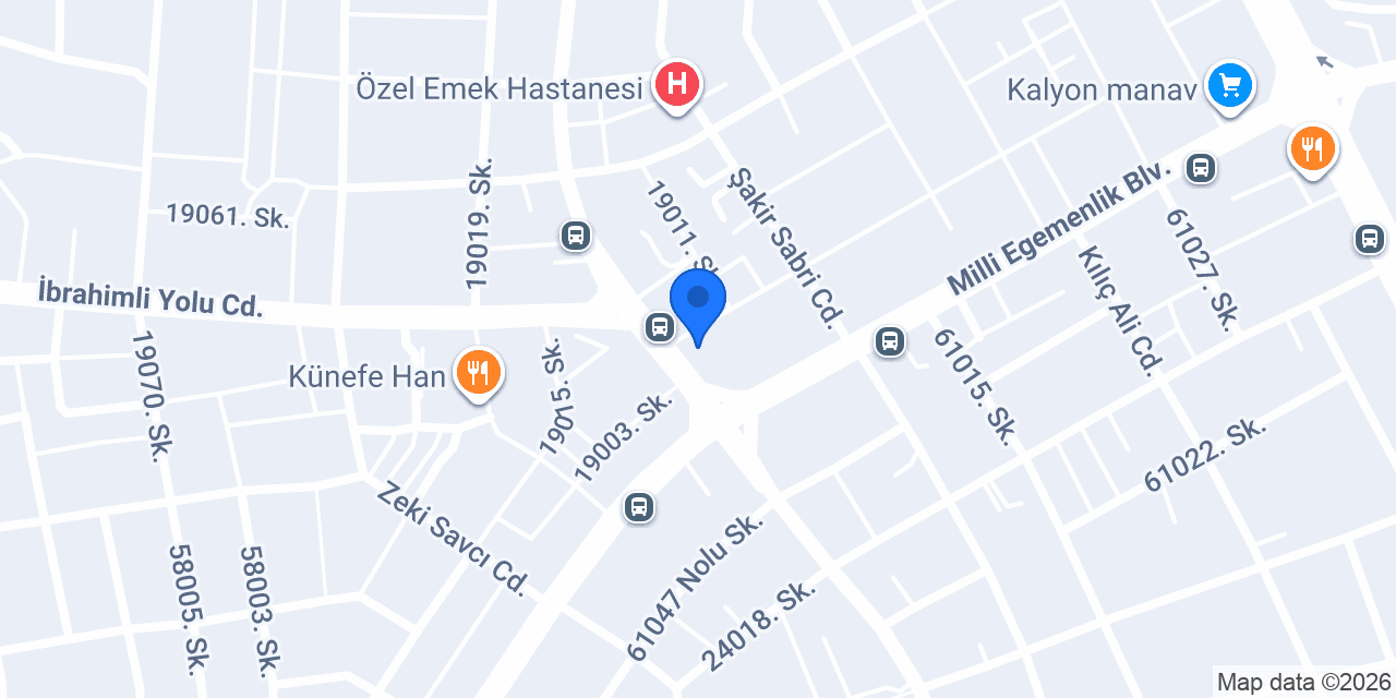 envay avm emek şubesi konumu