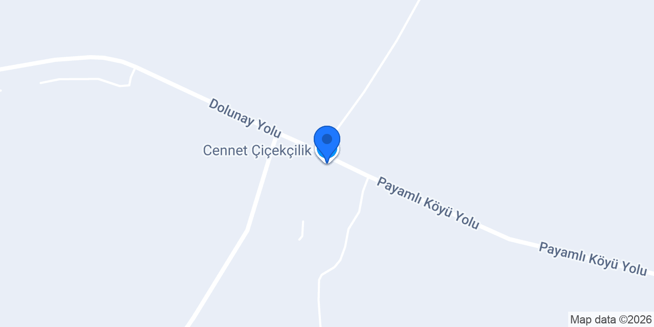 Cennet Çiçekçilik konumu