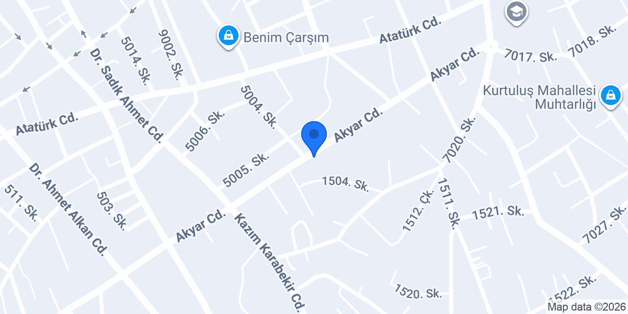 Kadirli Cam Balkon konumu