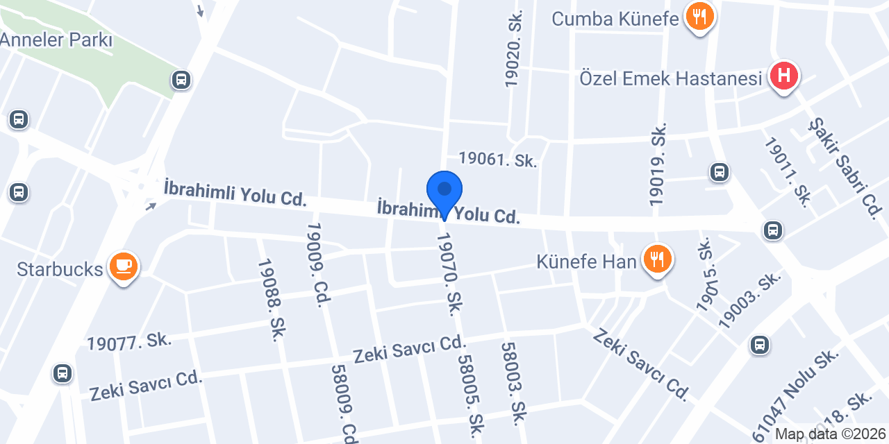 Özel Et Döner konumu