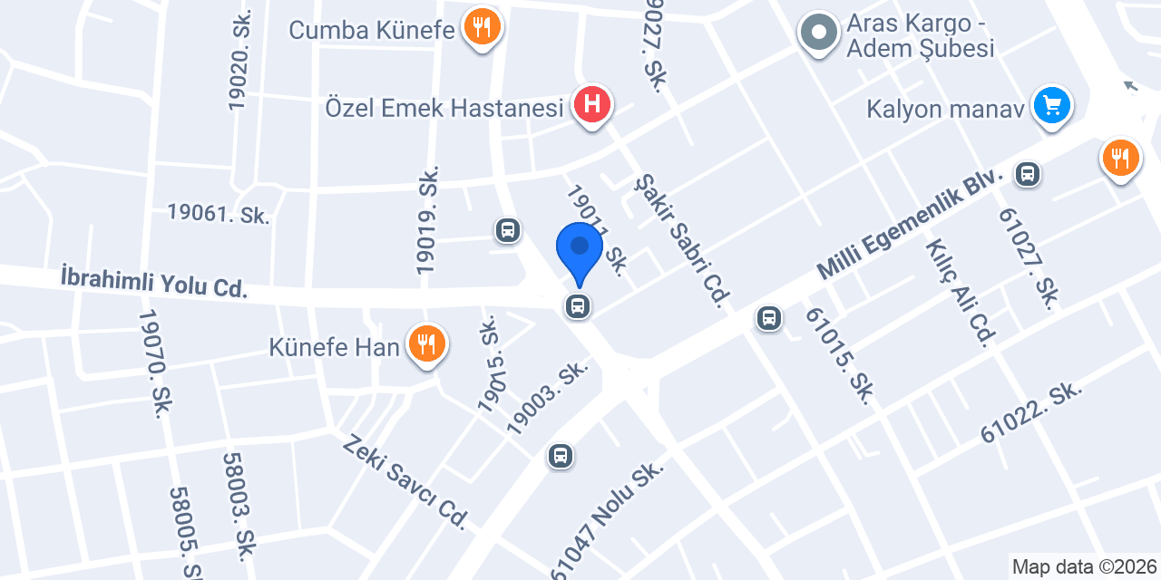 Emek Aile Sağlığı Merkezi konumu