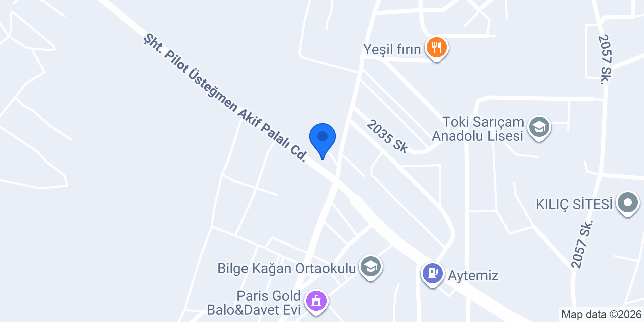 Kuaför Meltem Yücetin konumu