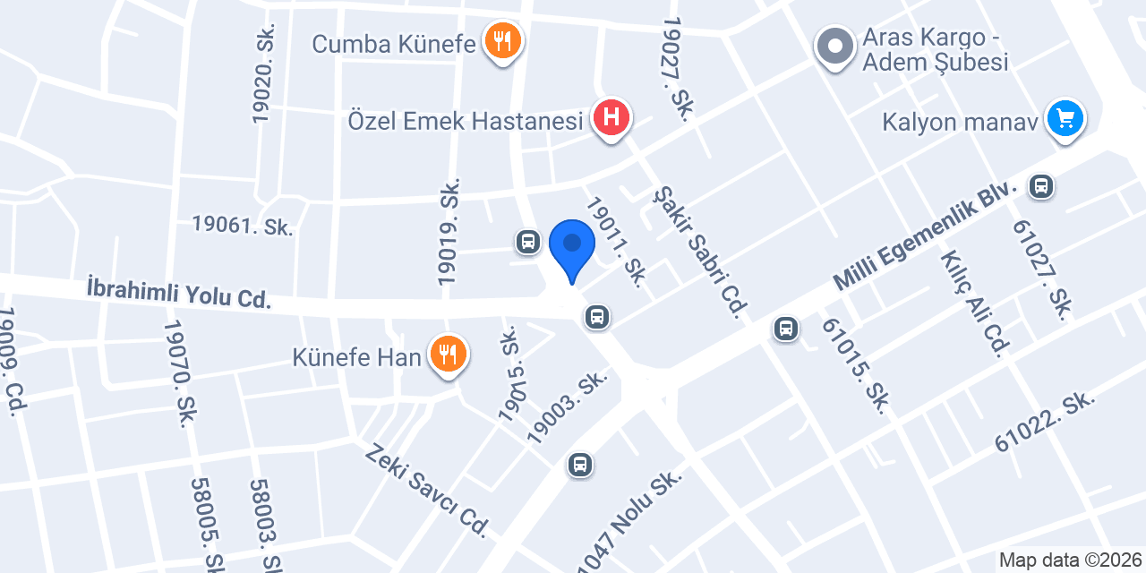 Emek Ensar Eczanesi konumu