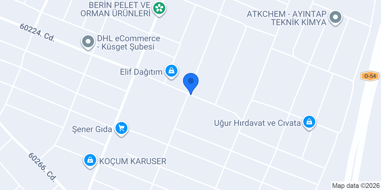 HANÇERLİ ENDÜSTRİYEL MUTFAK EKİPMANLARI konumu