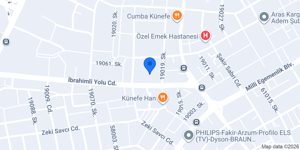 SMMM DERYA ÖZBAĞCI konumu