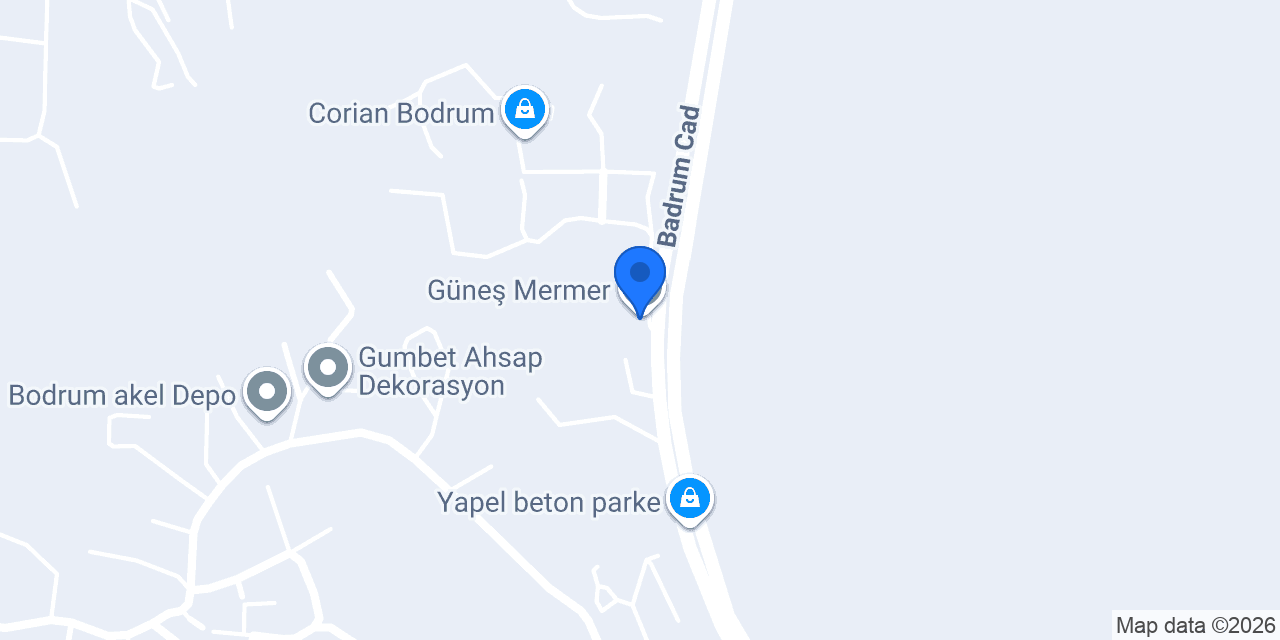 Güneş Mermer konumu