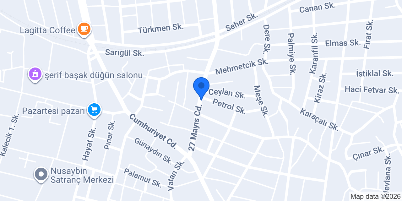 Kaya inşaat konumu