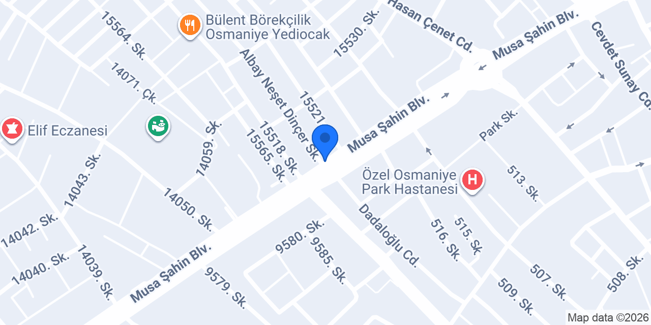 AvşarOğlu Bıçakçılık konumu