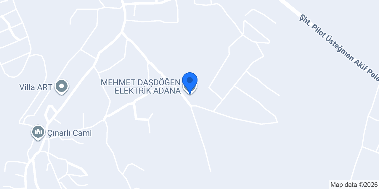 MEHMET DAŞDÖĞEN ELEKTRİK ADANA konumu