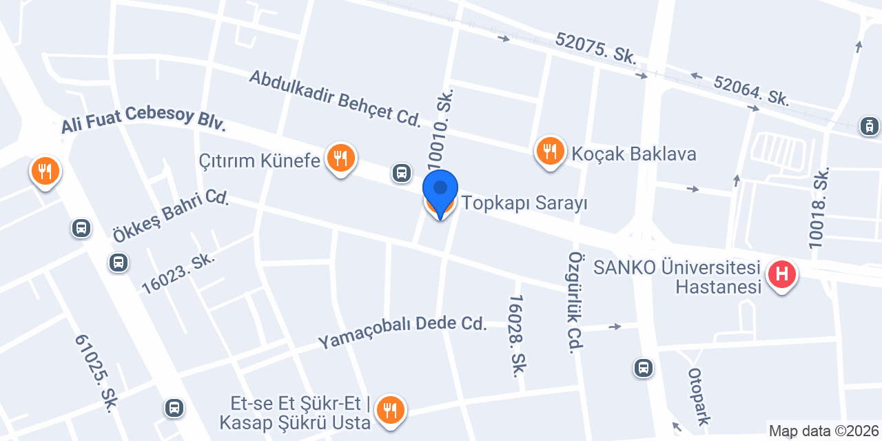 Topkapı Sarayı konumu