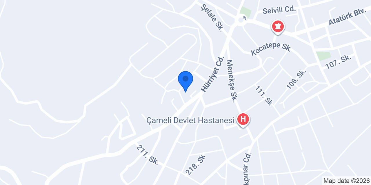 Toplum Sağlığı Merkezi konumu