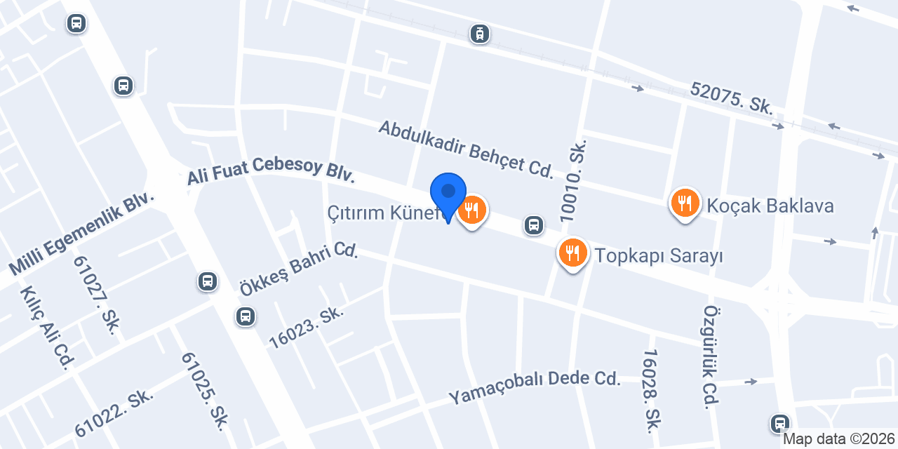 Dt. Cemil Dorukoğlu konumu