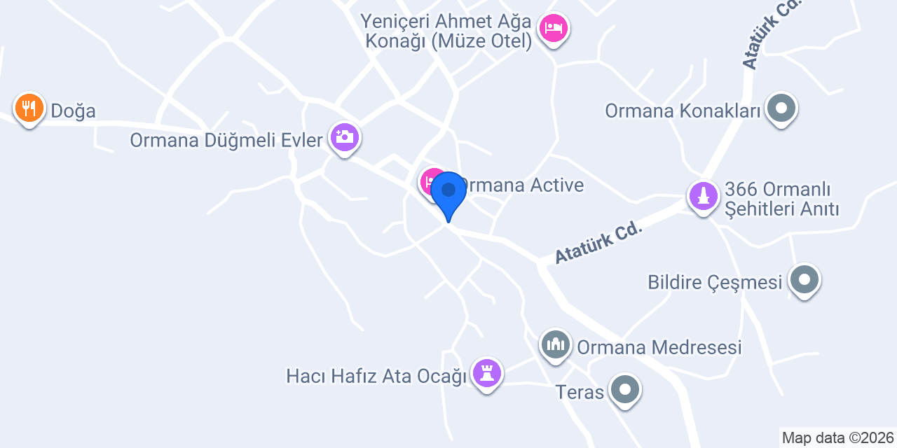 Ptt-ormana Acentesi konumu