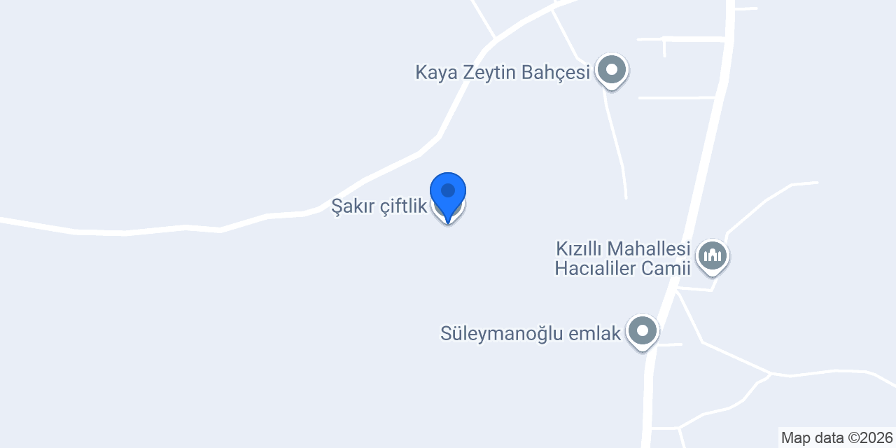 Şakır çiftlik konumu