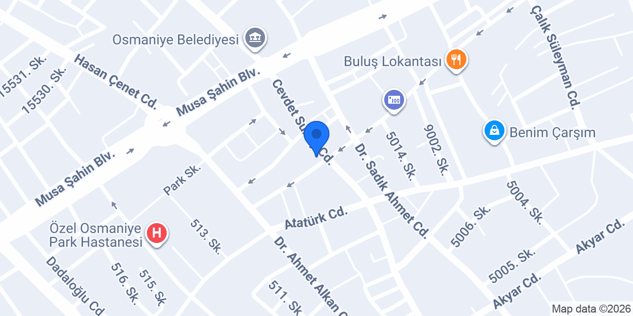 Cevher Bıçakçılık konumu