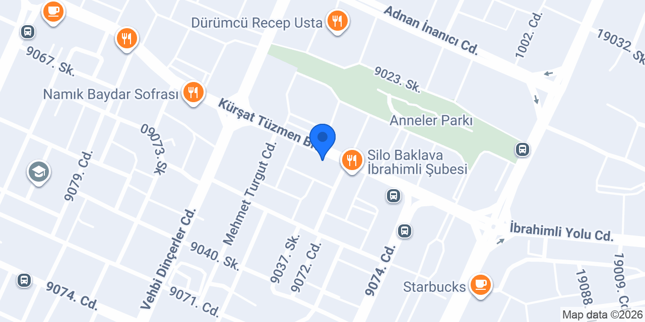 DenizBank İbrahimli Şubesi konumu
