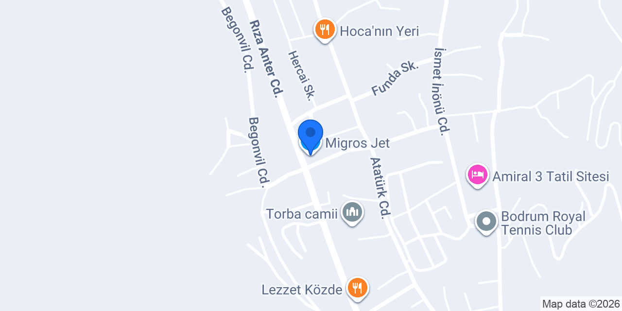 Migros Jet konumu