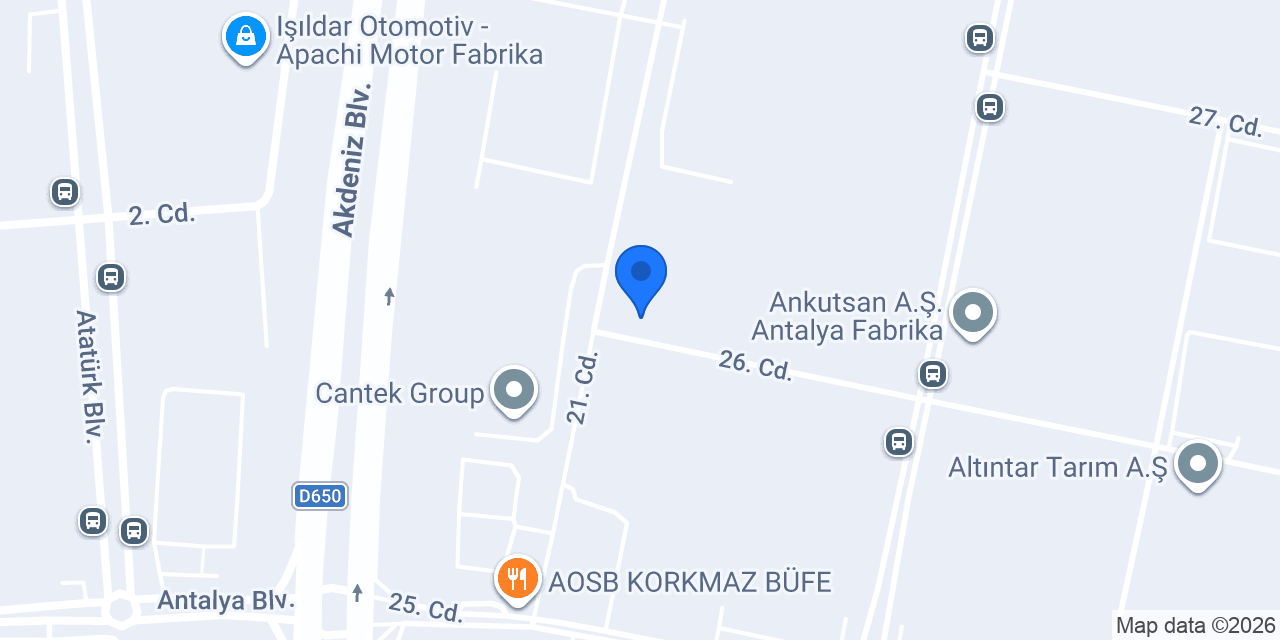 UTAŞ Defense konumu
