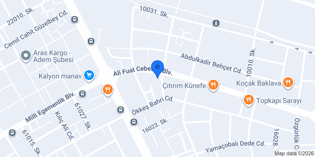 Bambu Çiçek Evi konumu