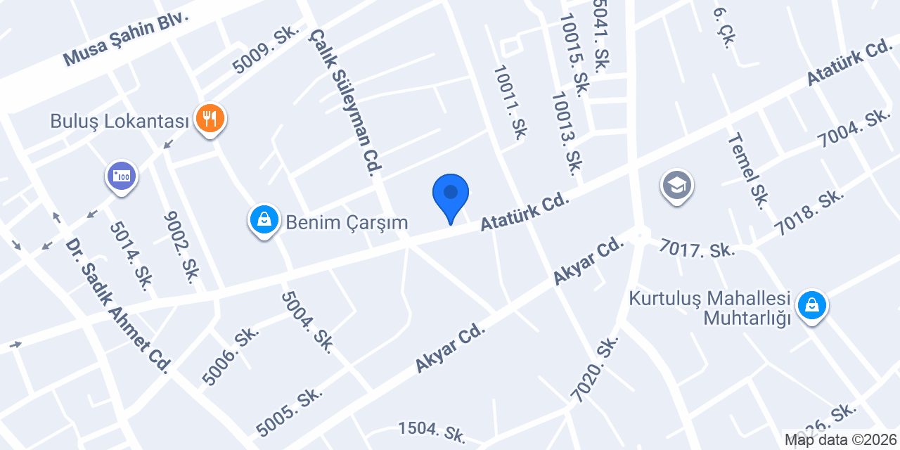 Gül Eczanesi konumu
