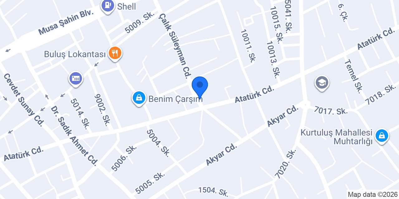 Yalçın Kırtadiye konumu