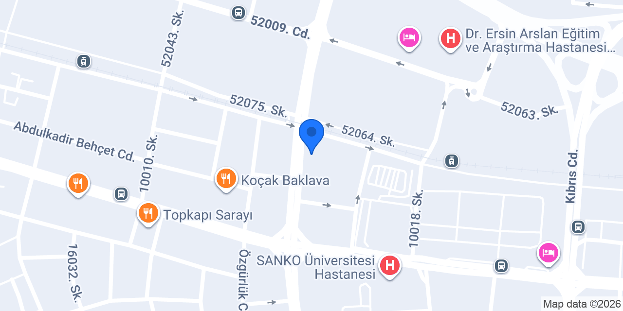 Halkbank Gazimuhtarpaşa Şubesi konumu