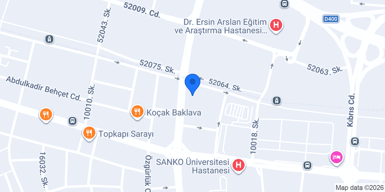 Yapı Kredi - Gazimuhtarpaşa Şubesi konumu