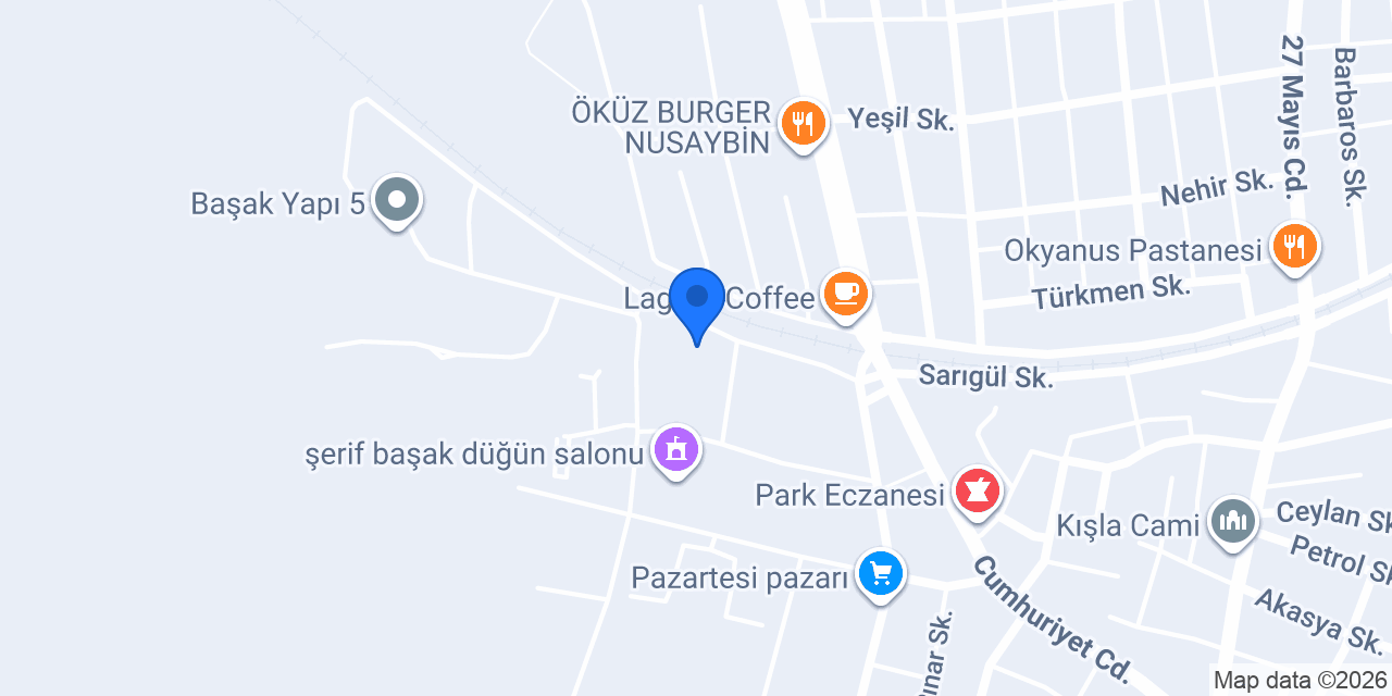 Kelebek Mobilya - Nusaybin konumu
