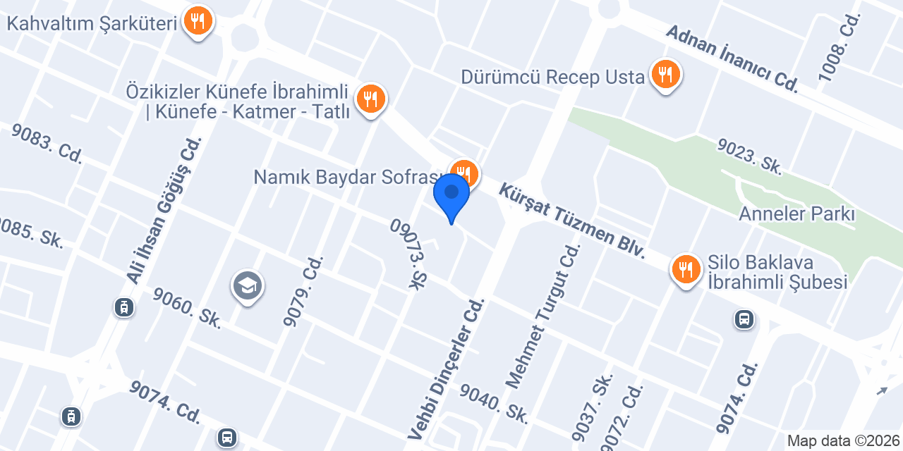 Terra Pizza - Şehitkamil İbrahimli konumu