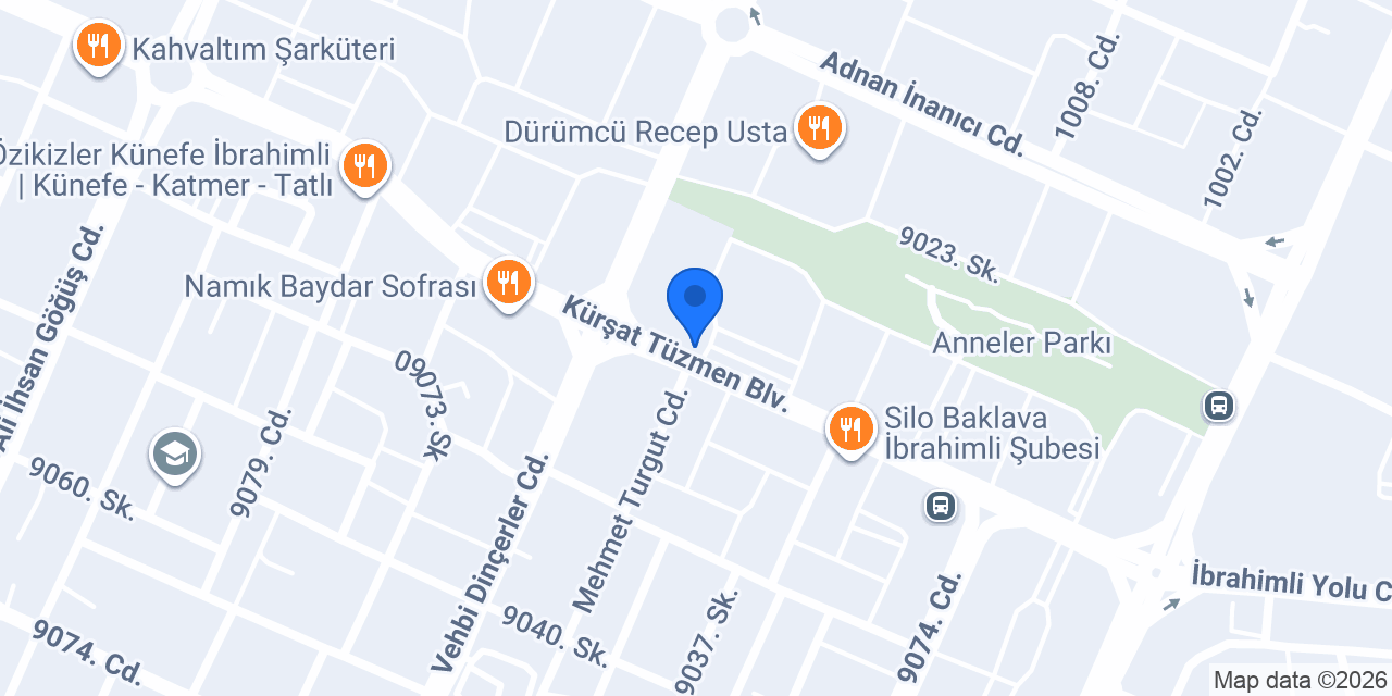 MADO Gaziantep İbrahimli konumu