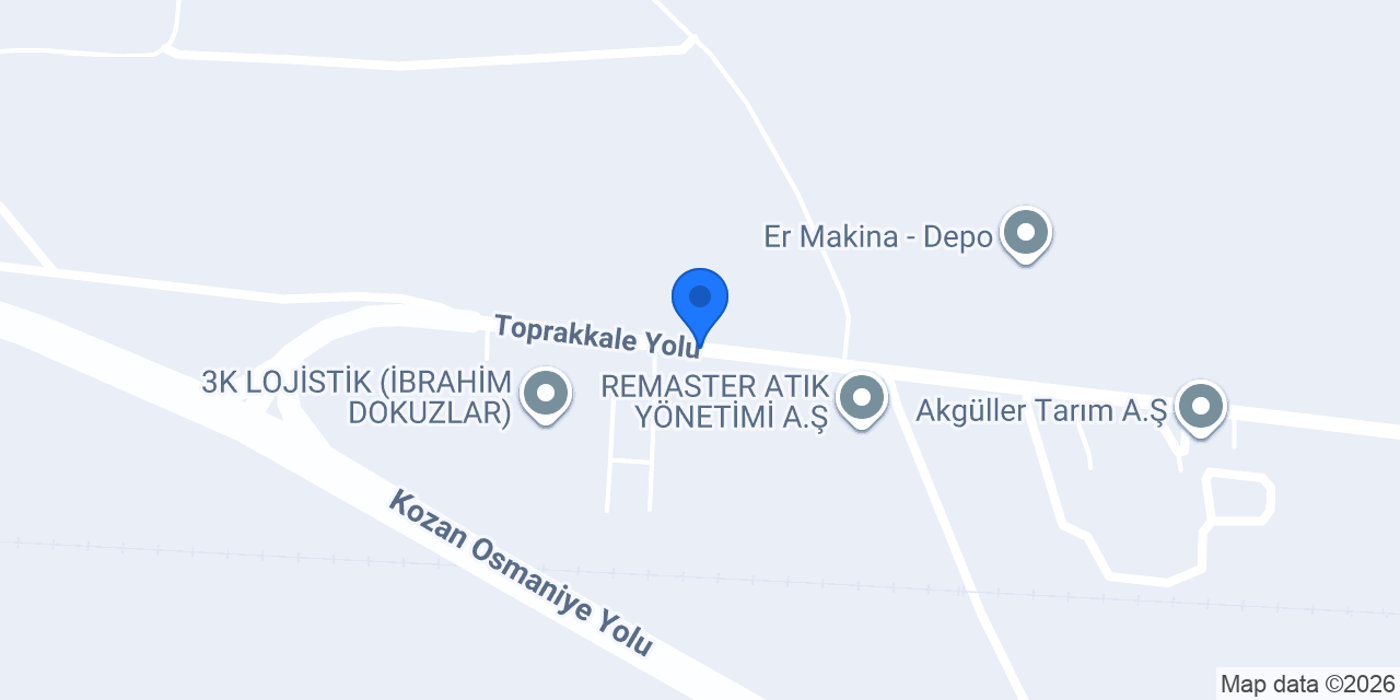 Özbiçerhan Tarım Makineleri Tic. Ltd konumu
