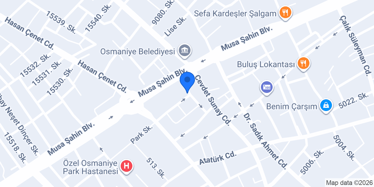 Öztürk Eczanesi konumu