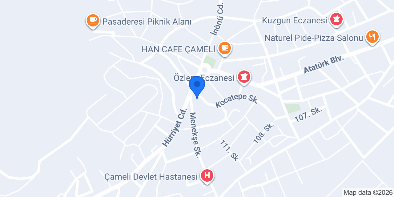 Görkem Dinlenme Tesisleri konumu