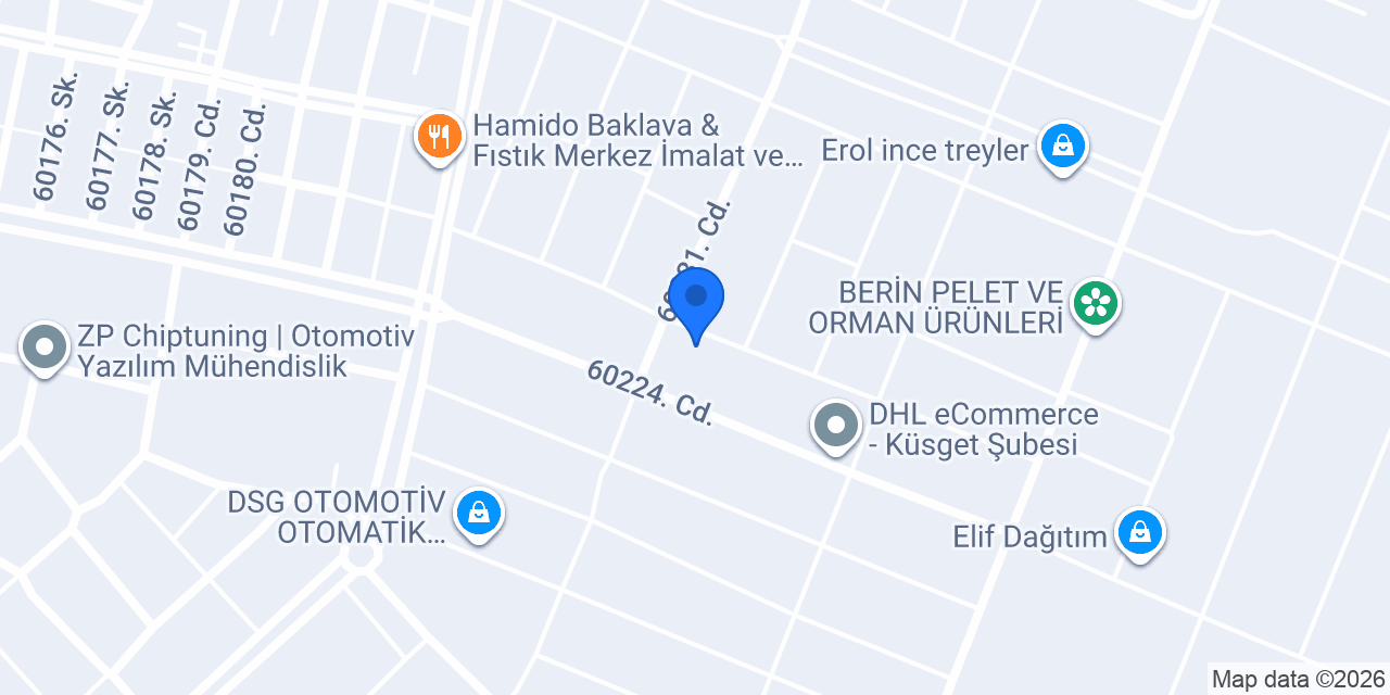 Özdemirhan Yemek konumu