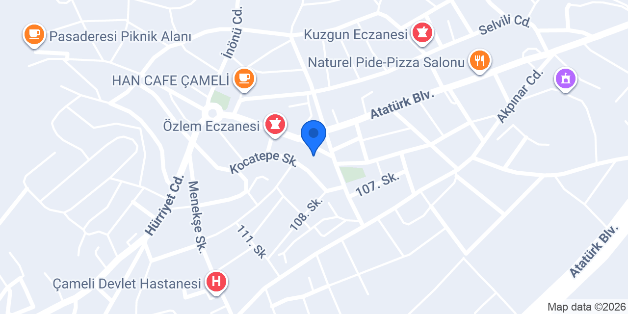 YÖRÜKHAN AVM konumu