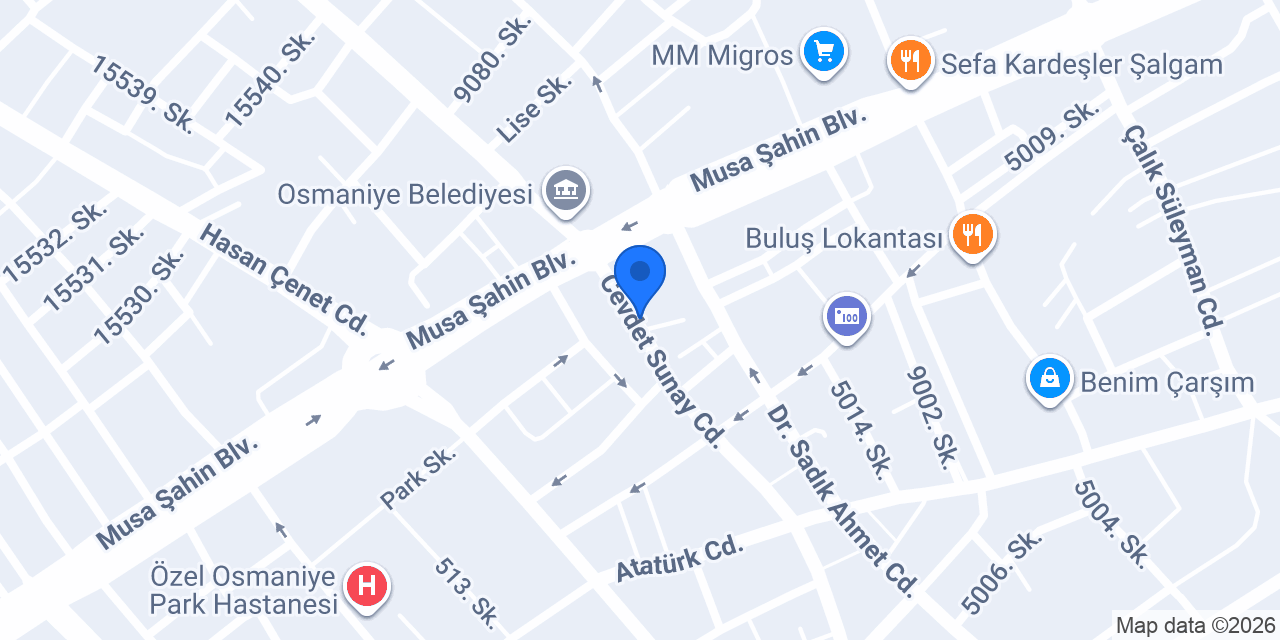 İMA Mimarlık konumu