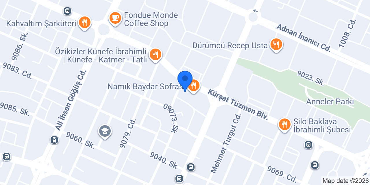 HAMADAN ET LOKANTASI konumu
