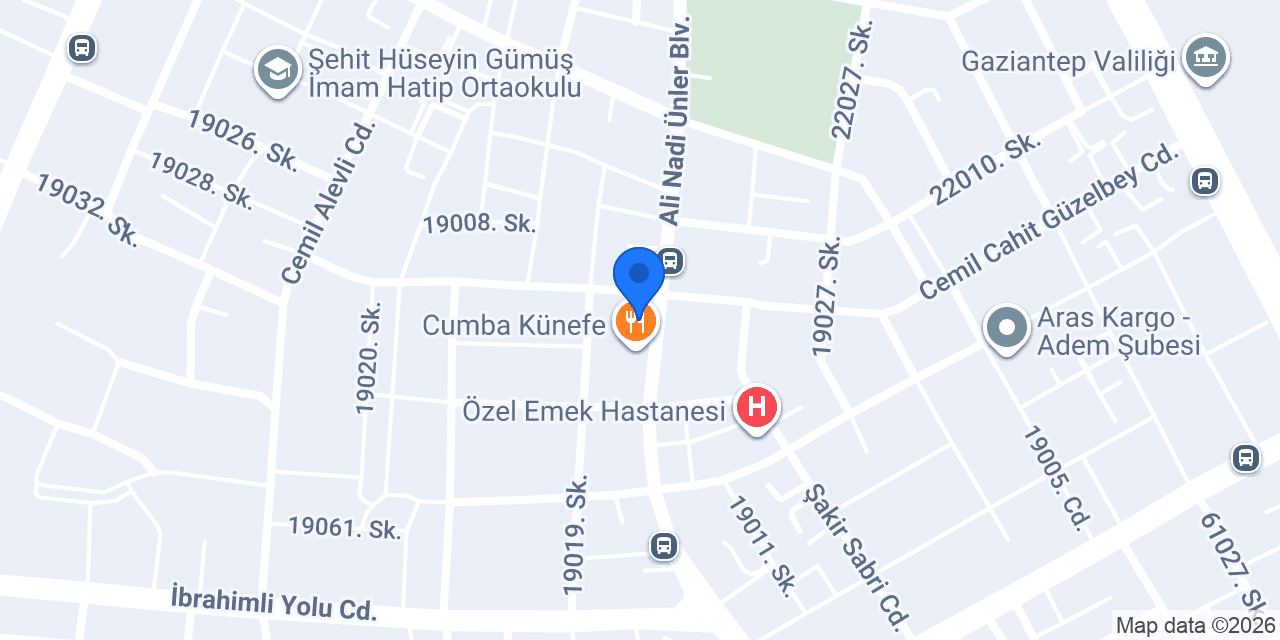 Akşam Simit (Emek) konumu