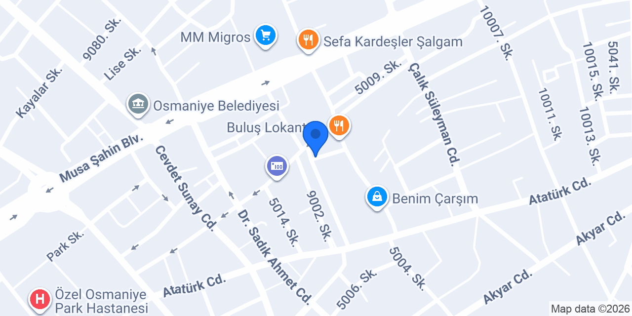 atak kurs merkezi konumu