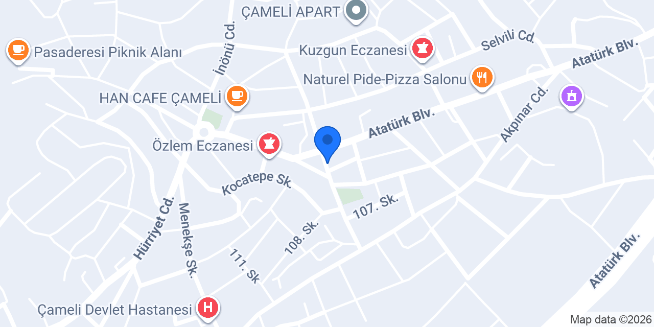 ÇAMELİ SÜRÜCÜ KURSU konumu