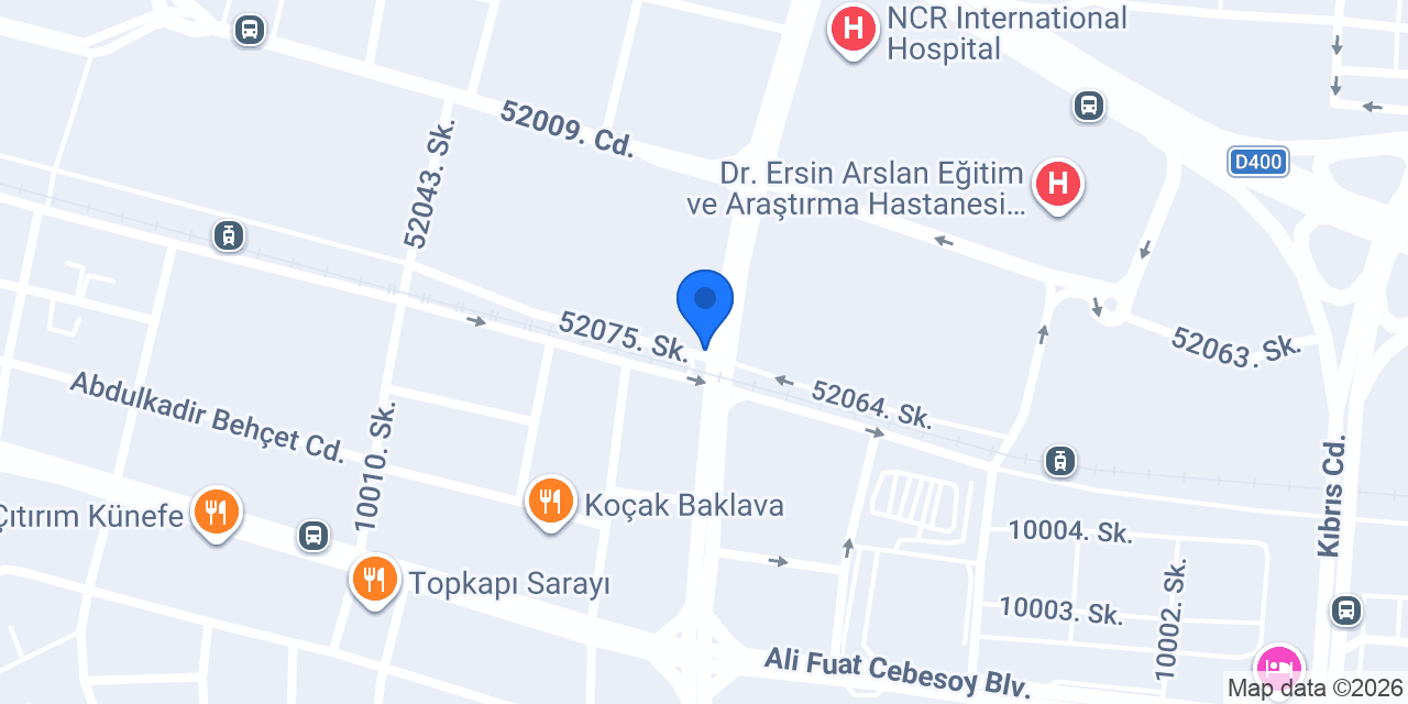 Erbalcı Yapı Dekor Gazimuhtarpaşa konumu