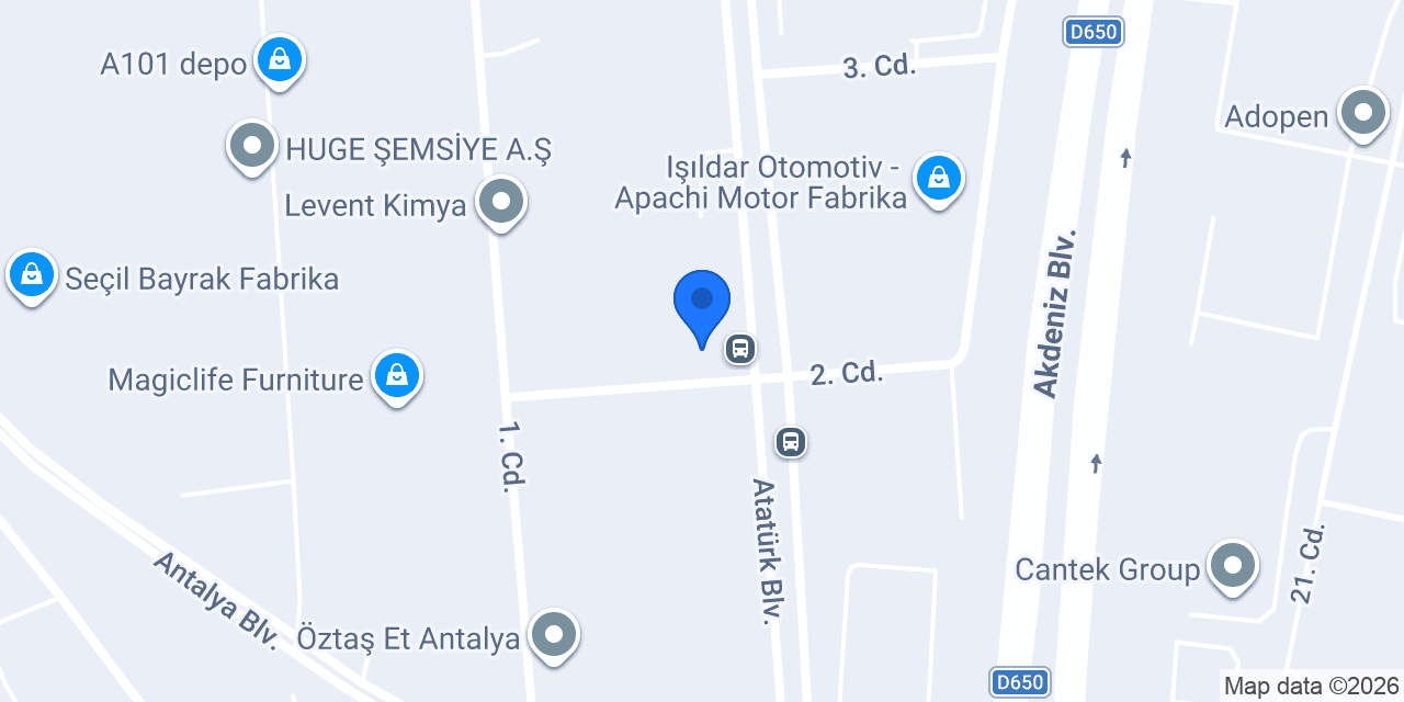 VD GIDA AŞ konumu