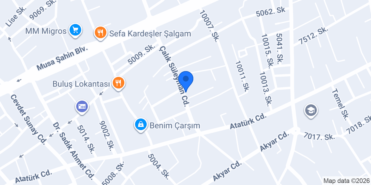 Osmaniye Matbaa konumu