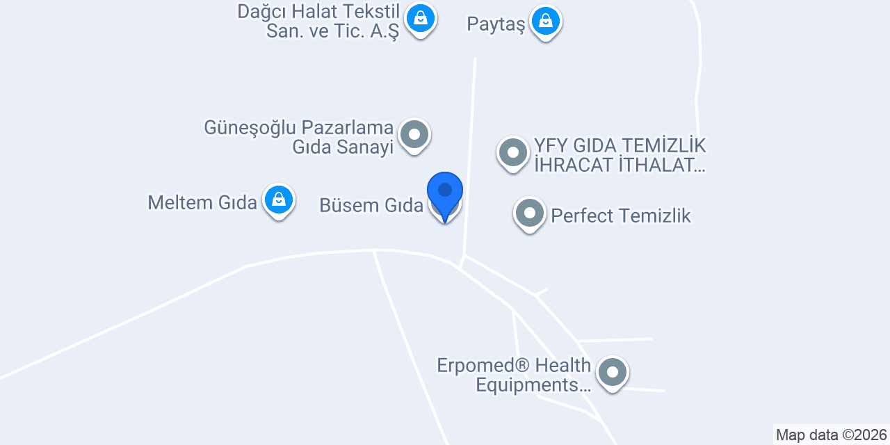 Büsem Gıda konumu