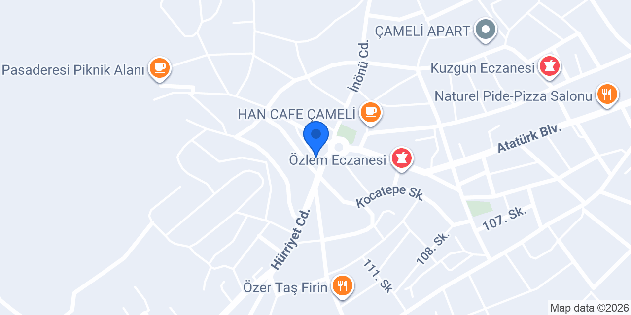 Lale Lezzet Lokantasi konumu
