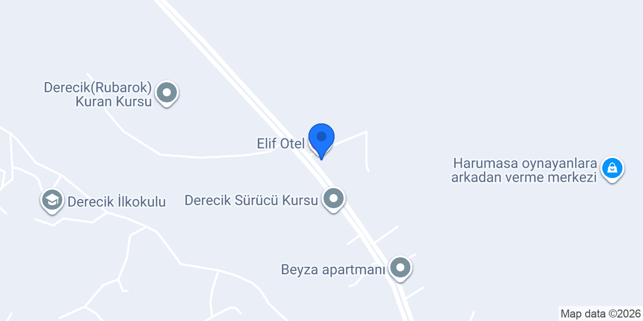 Elif Otel konumu