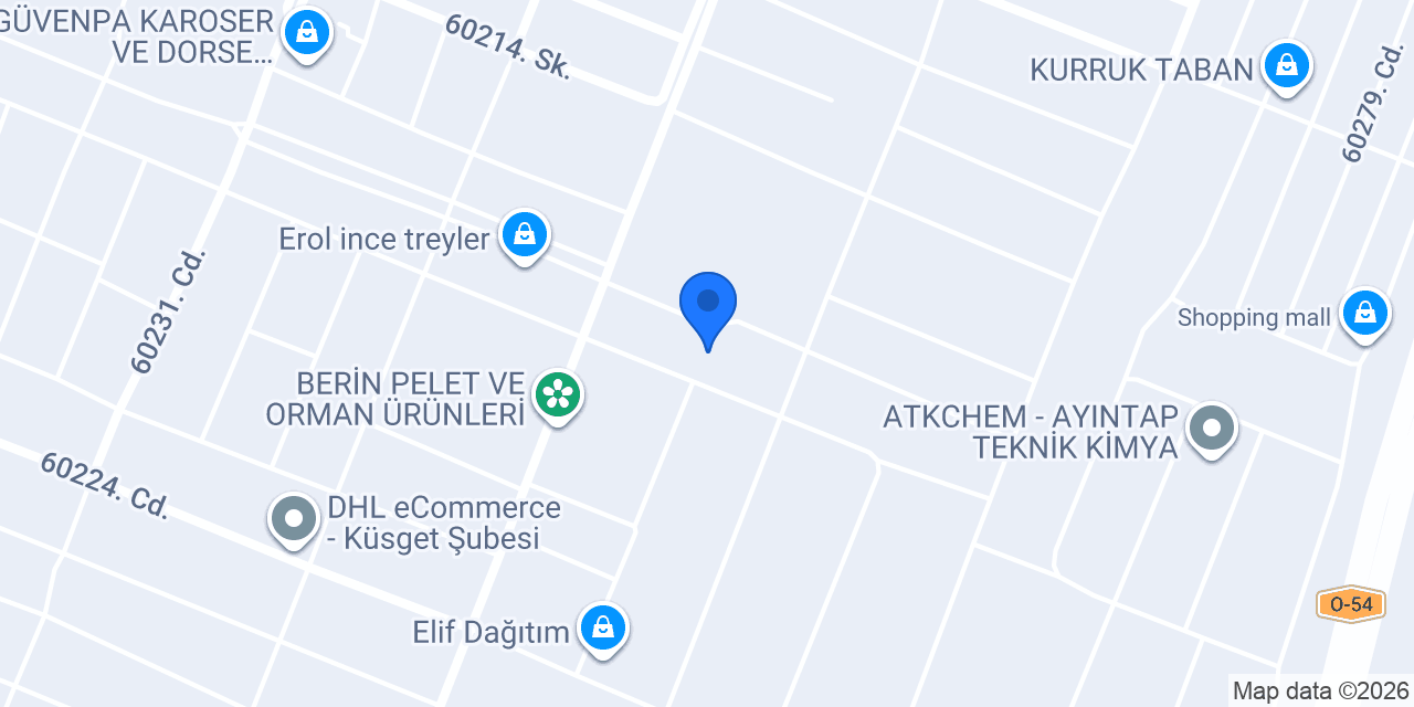 Fırınlı Boya & Kumlama konumu