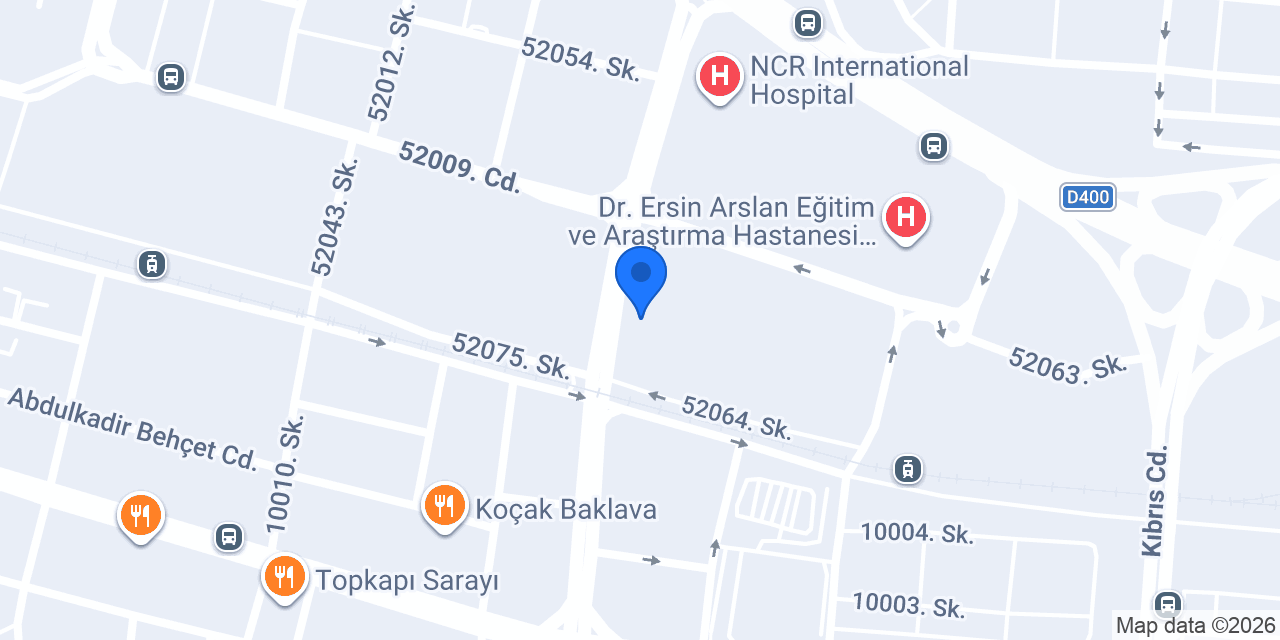 Garanti BBVA Gaziantep Ticari Şubesi konumu