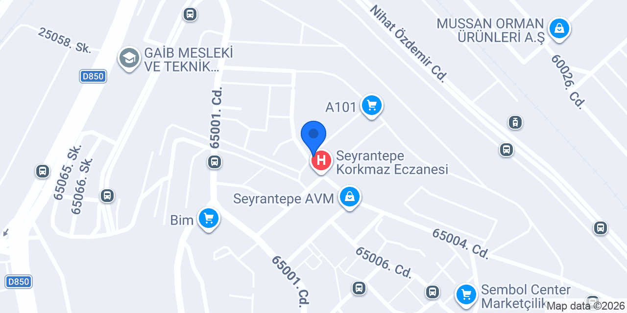 Sözduyar Eczanesi konumu