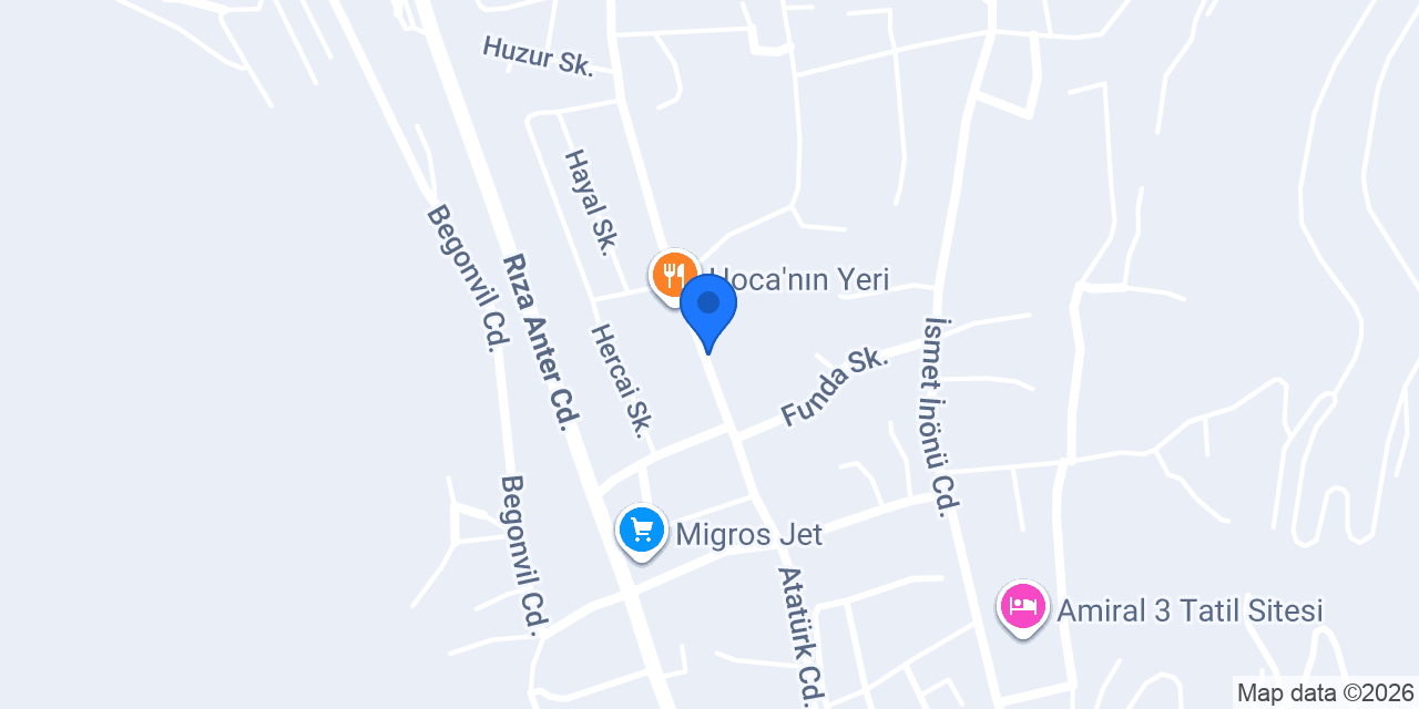Bodrum Kaju Pet Pansiyon konumu